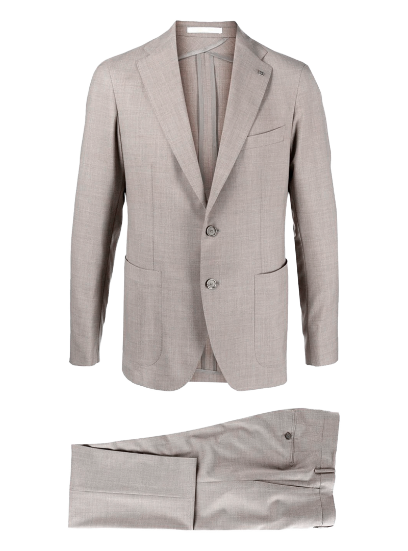 Beige suit