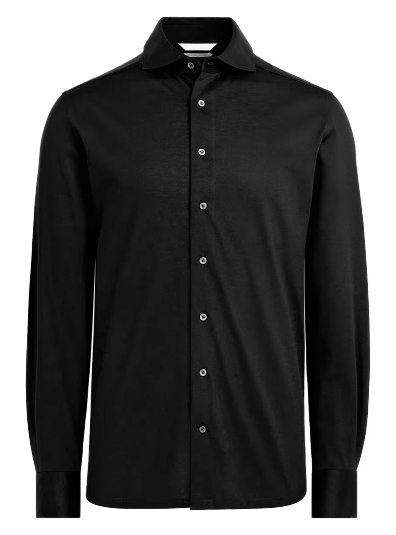 Black dress shirt